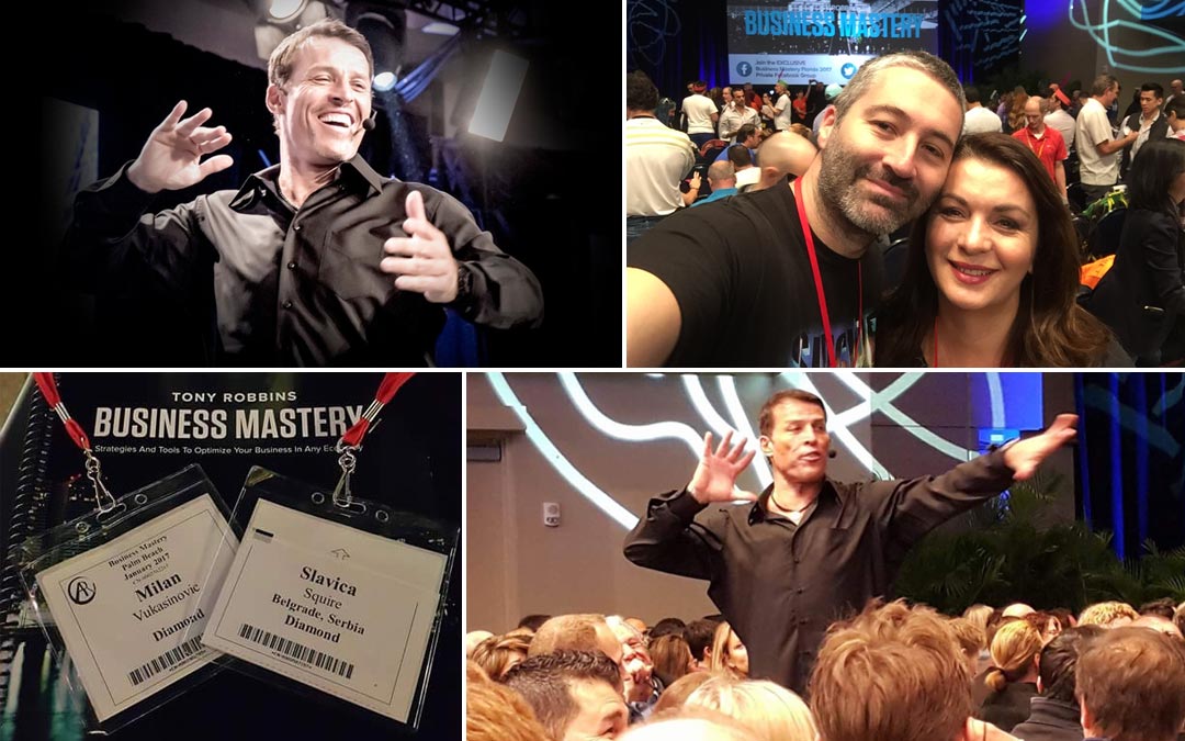 Šta sam naučila na Business Mastery kod Tony Robbins-a za samo 5 dana?